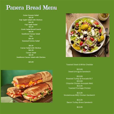 panerai bread company|Panera Bread menu with pictures and prices.